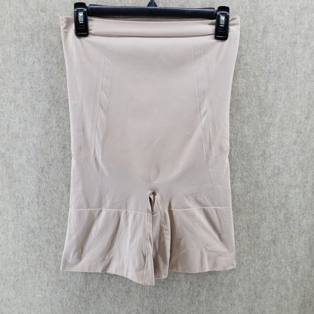 Spanx On Core Sculpt High Waist Mid Thigh Short Shapewear Tummy Control, Size 1X